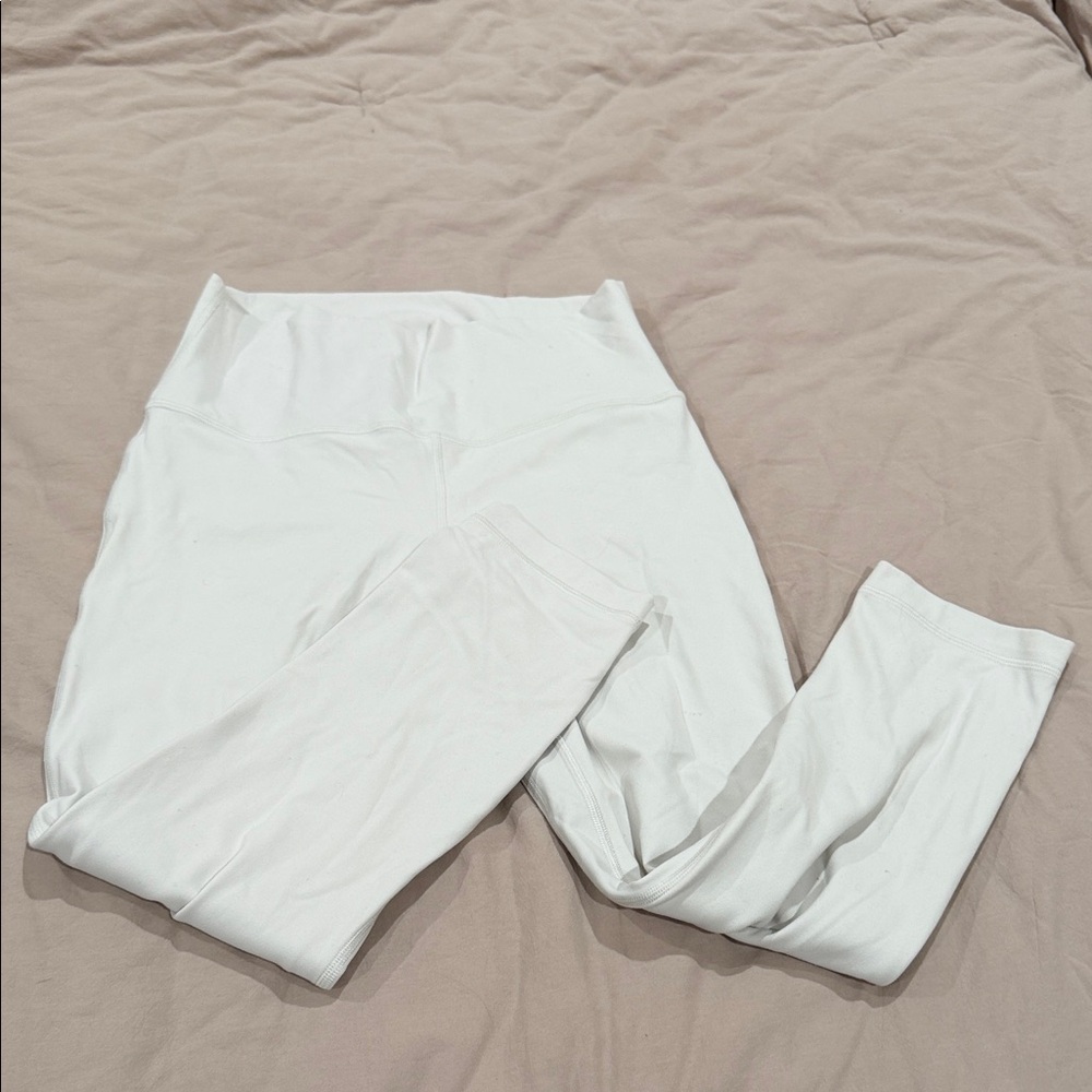 White Lululemon Leggings